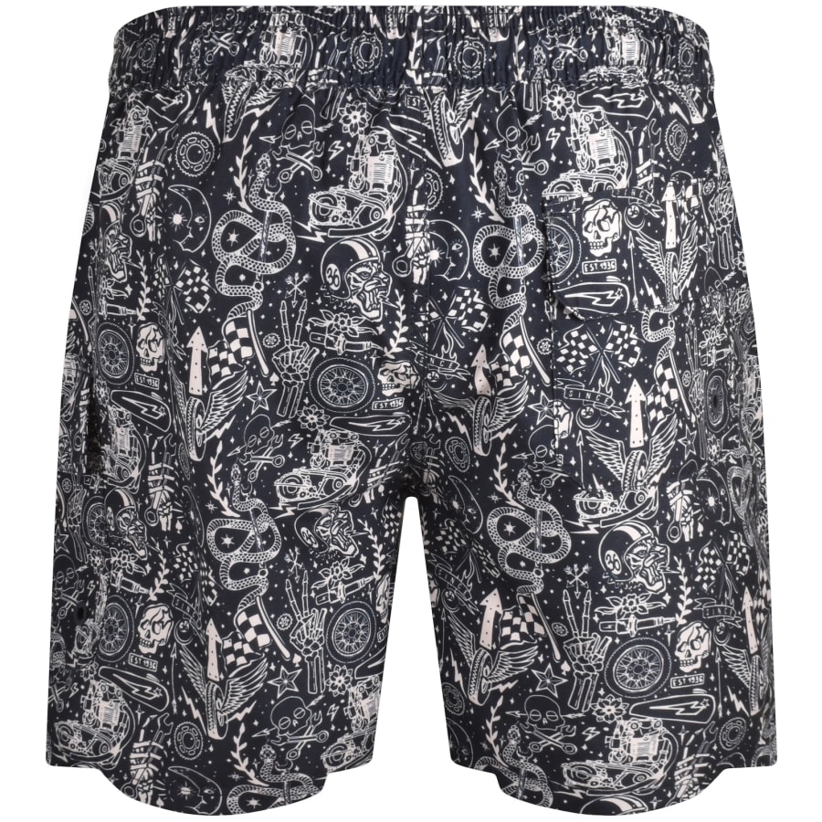Barbour International Mitchel Swim Shorts Navy